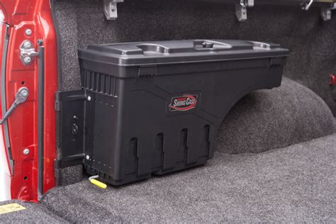 truck wheel well storage boxes